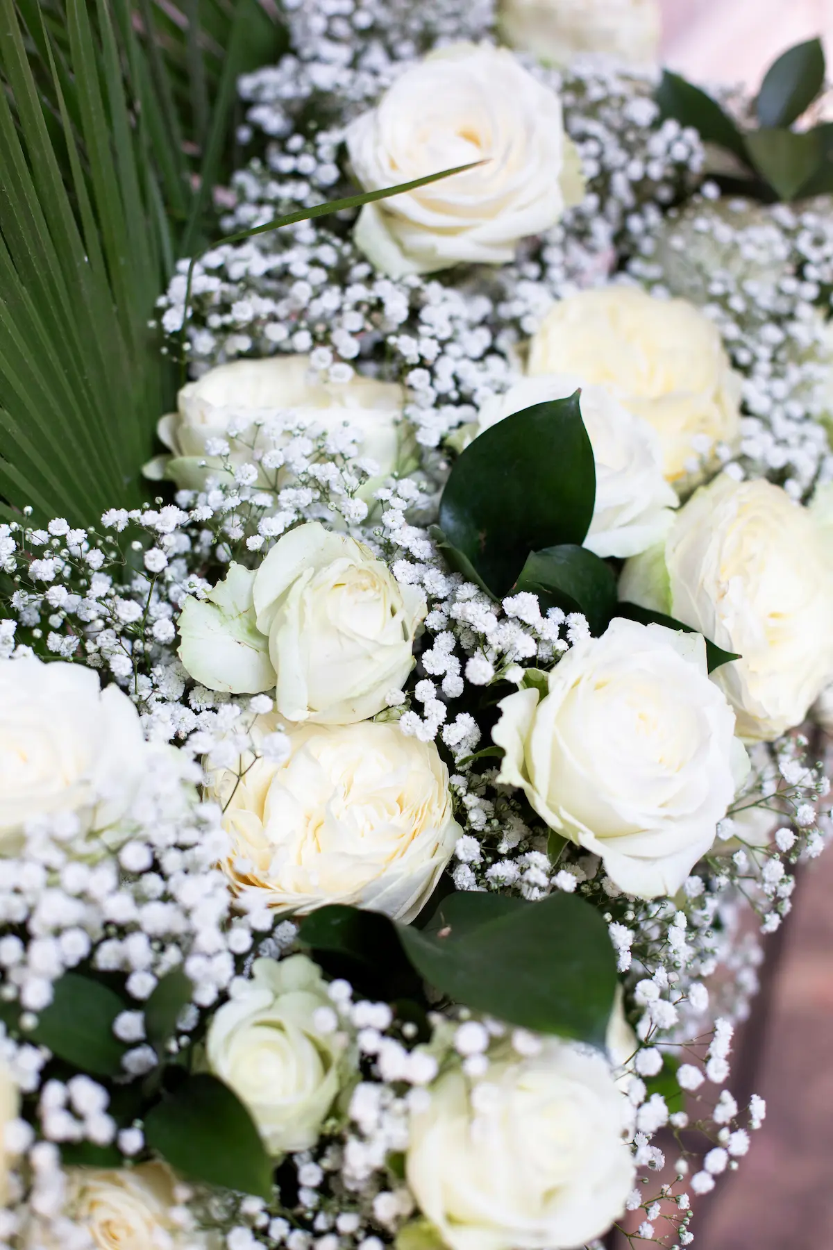 Picure of whirte floral design by Two Balloons Weddings & Events