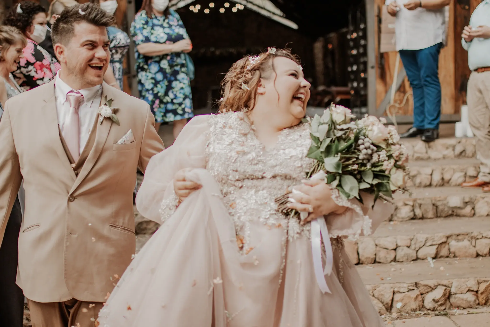 Picture of Nastassia & Kenneth at their wedding