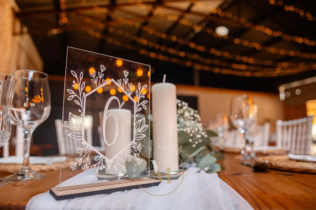 Picture of decor designed by Two Balloons Weddings & Events