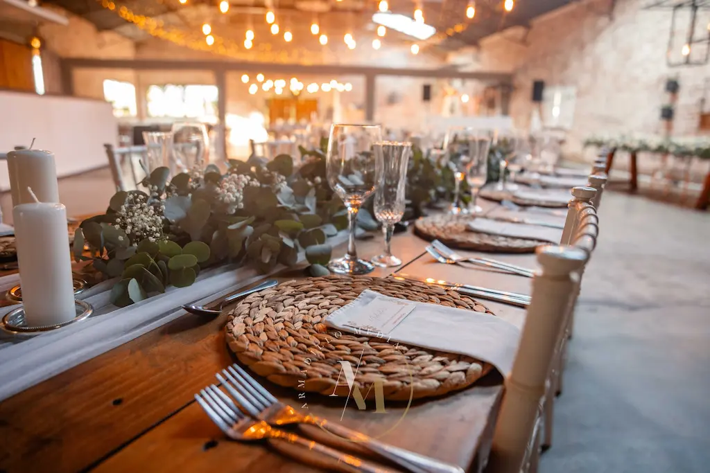 Picture of decor and floral design by Two Balloons Weddings & Events